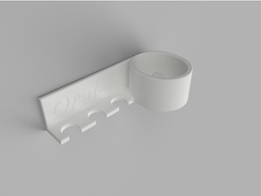 oralb Halter Unterstützung elektrisch oral Zahnbürste 3d print model - Mito3D