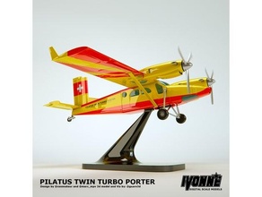 twin porter aircraft concept 3d print model - Mito3D