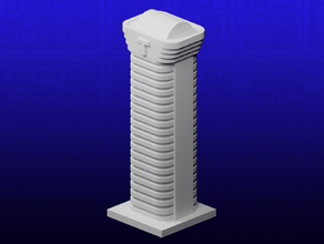 Greeblecity rascacielos t building 3d print model - Mito3D