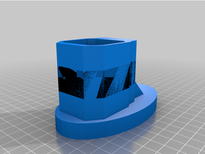 nerf stubby Schulter Lager Stand 3d print model - Mito3D