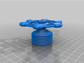 vr Stand Ventil 3d print model - Mito3D