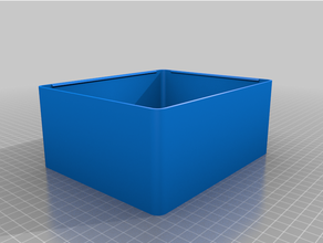 özelleştirmek Kutu 2ed snap fit elektronik proje muhafaza özelleştirilmiş 3d print model - Mito3D