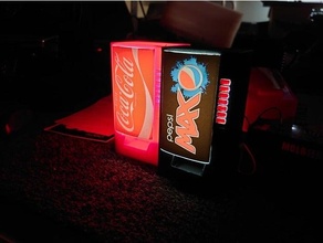 soft drink dispenser 114 116 automat coke cola diet pepsi rc scale soda tamiya truck 3d print model - Mito3D