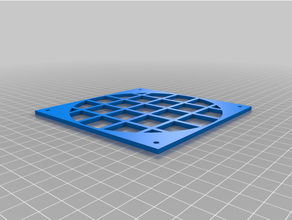 parametric fan stand cover heatsink 3d print model - Mito3D