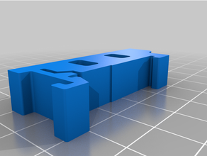 vacarme rail montage support électronique enceinte 3d print model - Mito3D