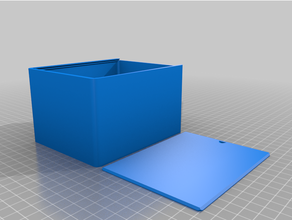 özelleştirilmiş yuvarlak kutu Kutu kapak 3d print model - Mito3D