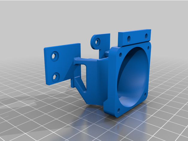 tronxy xy 2 pro fan condotto leggere descrizione stampa xy2 3D print model - Mito3D