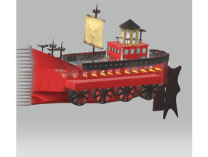 rot Geißel neu gedacht 3d print model - Mito3D