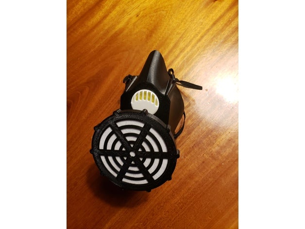 respirator ppe 3D print model - Mito3D