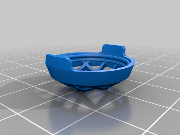 rc luce lente copertina guaina 3D print model - Mito3D
