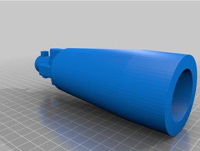 Coolaroo paraguas adaptador 38mm polo aire libre base 3d print model - Mito3D