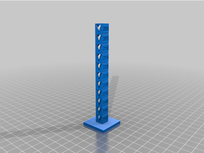 sunu küçük özelleştirilmiş temp kalibrasyon kule 3d print model - Mito3D