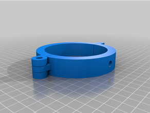 customizeding1d pipe clamp customized 3d print model - Mito3D