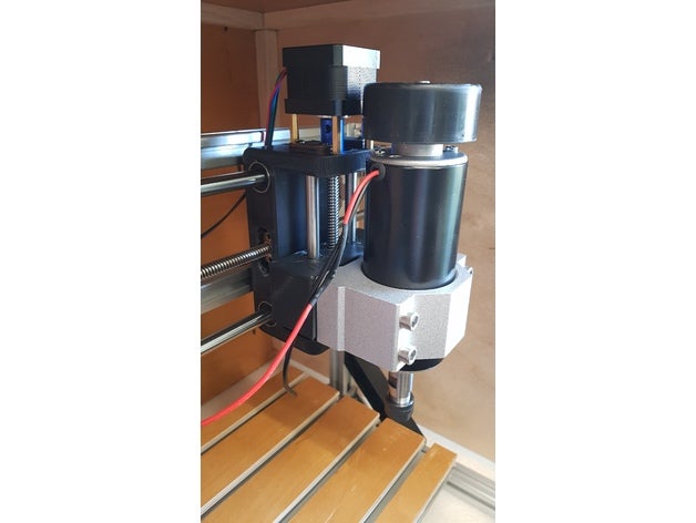 3018 cnc oymacı 70 mm seyahat eksen 52 iğ Kulp destek cnc3018 binmek z axis 3D print model - Mito3D