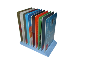 cartão suporte expositor 3d print model - Mito3D