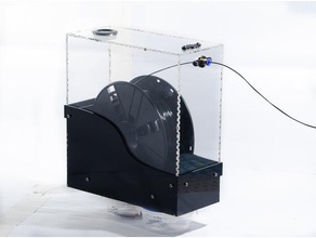 laser cut filament boîte 3d print model - Mito3D