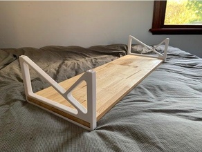 DIY Monitor Stand australisch Auflage Hasen geometrisch Ikea hacken industriell minimalistisch modern Holzbearbeitung 3d print model - Mito3D