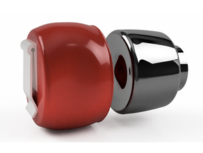 circolare porta pomello apriscatole mano protezione maniglia non toccare notouchchallenge Aperto 3d print model - Mito3D