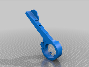 hands free door opener knobs notouchchallenge hands-free knob 3d print model - Mito3D