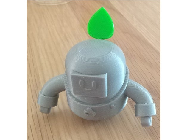 rissa stelle germoglio brawl stars attaccabrighe combattenti 3D print model - Mito3D