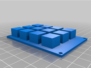 robotdyn clavier 3x4 modèle arduino 3d print model - Mito3D