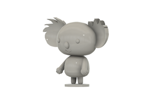 koala pucca anime dizi 3d print model - Mito3D