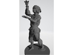 fêmea alquimista rpg 3d print model - Mito3D