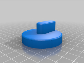 customized oven knob fully textdsfsdfsdfds 3d print model - Mito3D