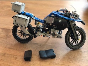 lego bmw r1200 gs duo seat 3d print model - Mito3D