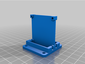 dual blower 40mm fan duct cooling mount 3d print model - Mito3D