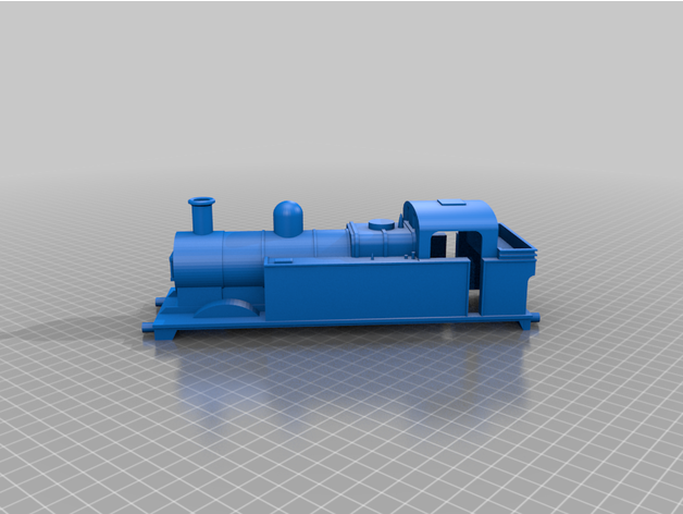 guage jinty steam locomotive model trains engine 3D print model - Mito3D