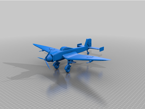 stuka aereo ww2 Tedesco 3d print model - Mito3D