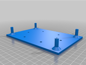 kulp k16 mounting plate 3d print model - Mito3D