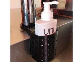 hand wash pompe titulaire soutien évier mur unicura modèle 3d print model - Mito3D
