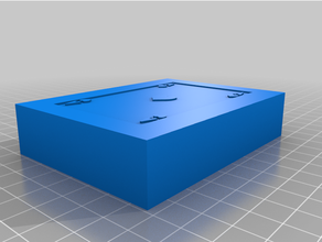 playing cards box 3d print model - Mito3D