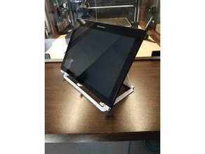 tablet stand holder 3d print model - Mito3D