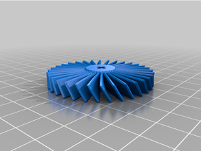 working lego fan 3 parts needed 3d print model - Mito3D
