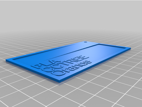 myjeff arancia personalizzato filamento campione campioni 3d print model - Mito3D