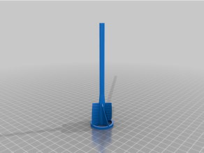 mescolando pagaia mixer dipingere resina 3d print model - Mito3D