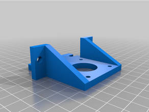 soporte moteur eje hypercube 2020 3d print model - Mito3D
