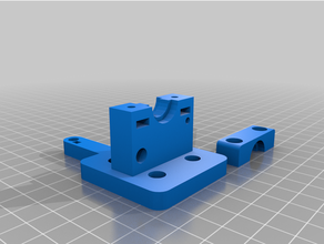 hypercube e3d mount 3d print model - Mito3D