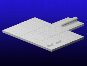 greeblecity trem trilhas 3d print model - Mito3D