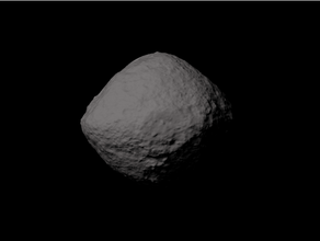 101955 Bennu escala asteróide asteróides astronomia nea terra objeto neo Osiris rex modelo solar espaço 3d print model - Mito3D