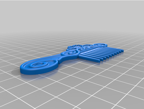 toy comb 3d print model - Mito3D