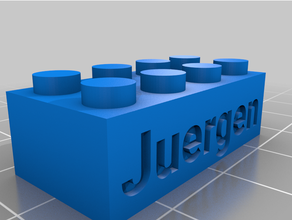 Juergen 2 personnalisé 3d print model - Mito3D