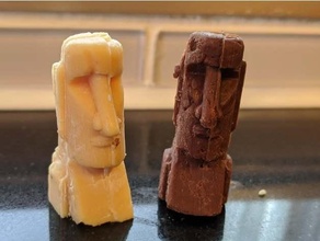 Paskalya ada Moai kalıp 3d print model - Mito3D