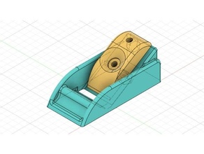 razor plane v02 balsa woodworking 3d print model - Mito3D