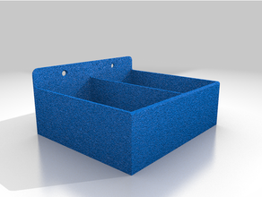 wall mounted box storage toolbox 3d print model - Mito3D