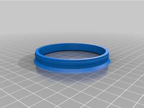 Josh personalizado cubo cêntrico anel 3d print model - Mito3D
