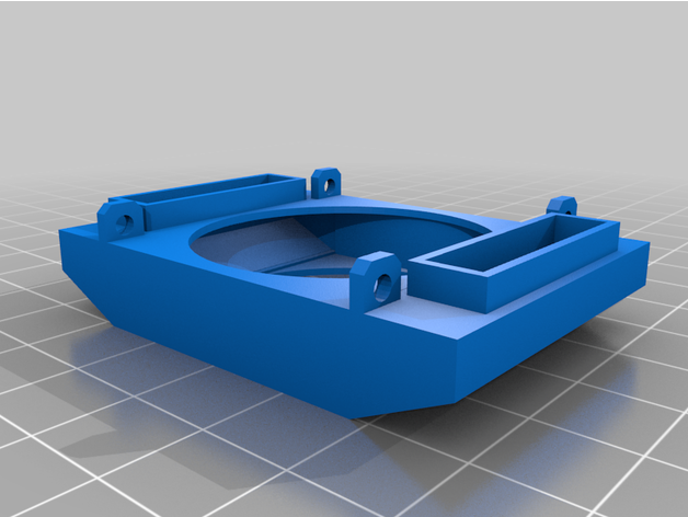 fan duct 3D print model - Mito3D